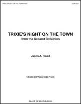 Trixie's Night on the Town Vocal Solo & Collections sheet music cover